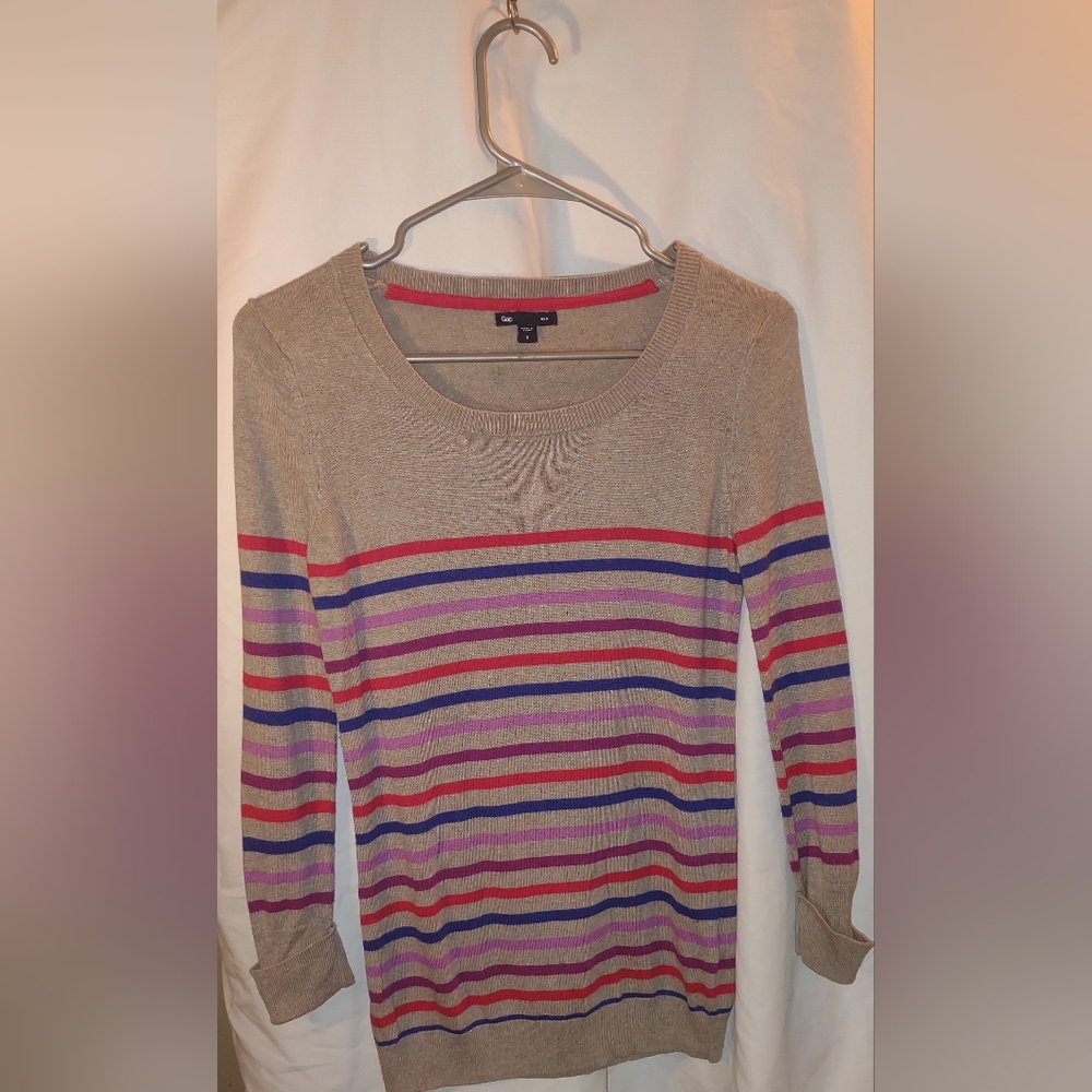 Vintage GAP ¾ Sleeve Nylon Sweater- Size S